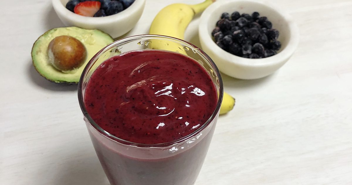 Aronia Berry Power Smoothie | Shoreline Fruit